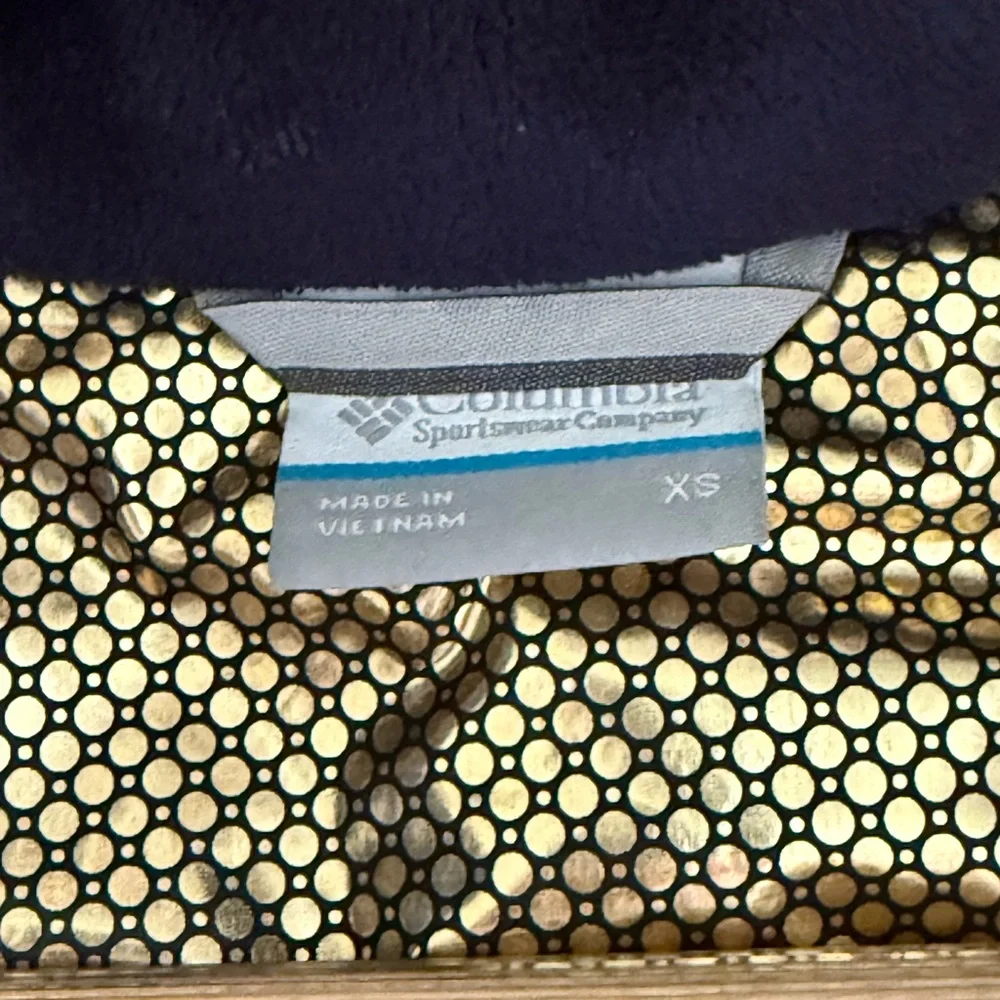 Columbia Women's Deep Blue Quilted Puffer Coat - Picture 3 of 6